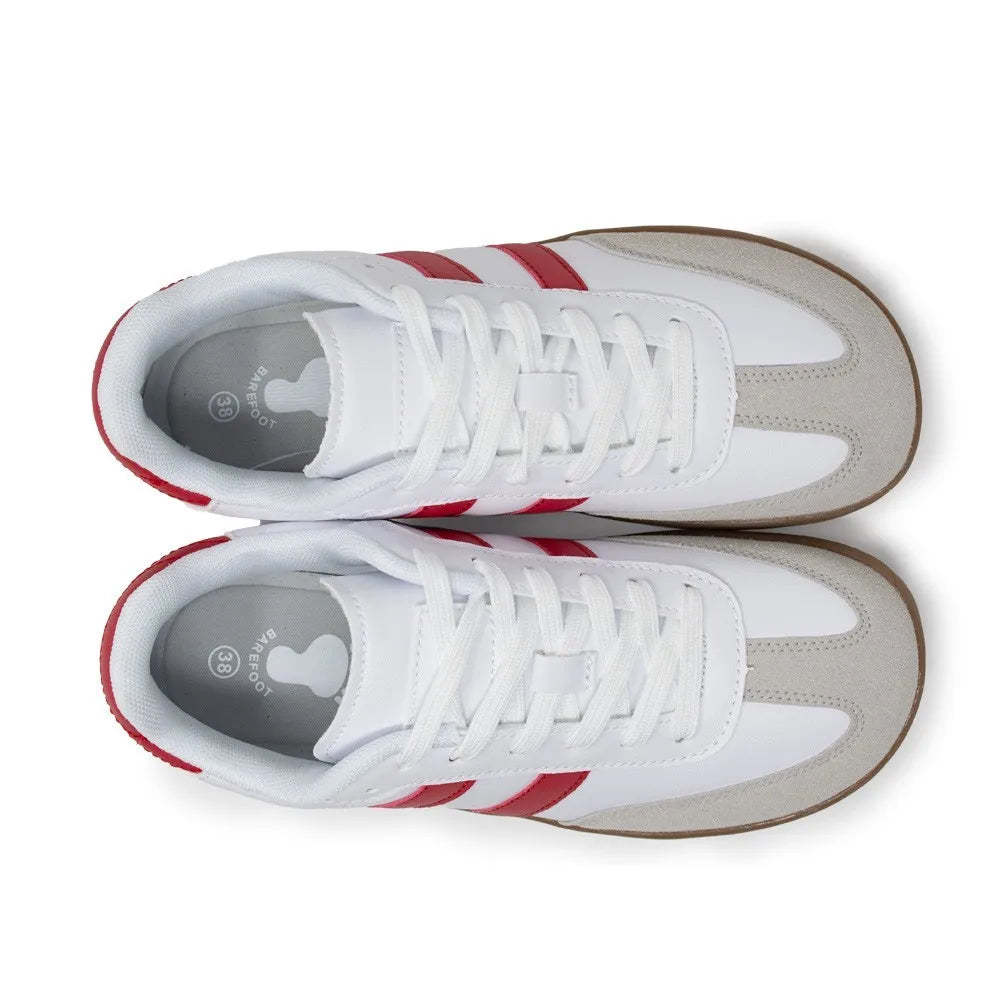 Tina kiz women's sports shoes 7-1227wh/red sports barefoot white/red 36414 25v