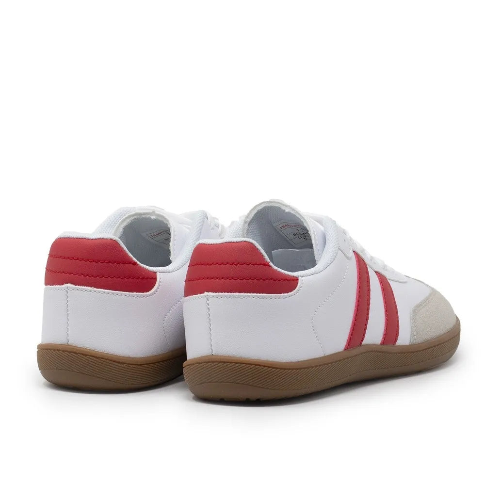 Tina kiz women's sports shoes 7-1227wh/red sports barefoot white/red 36414 25v