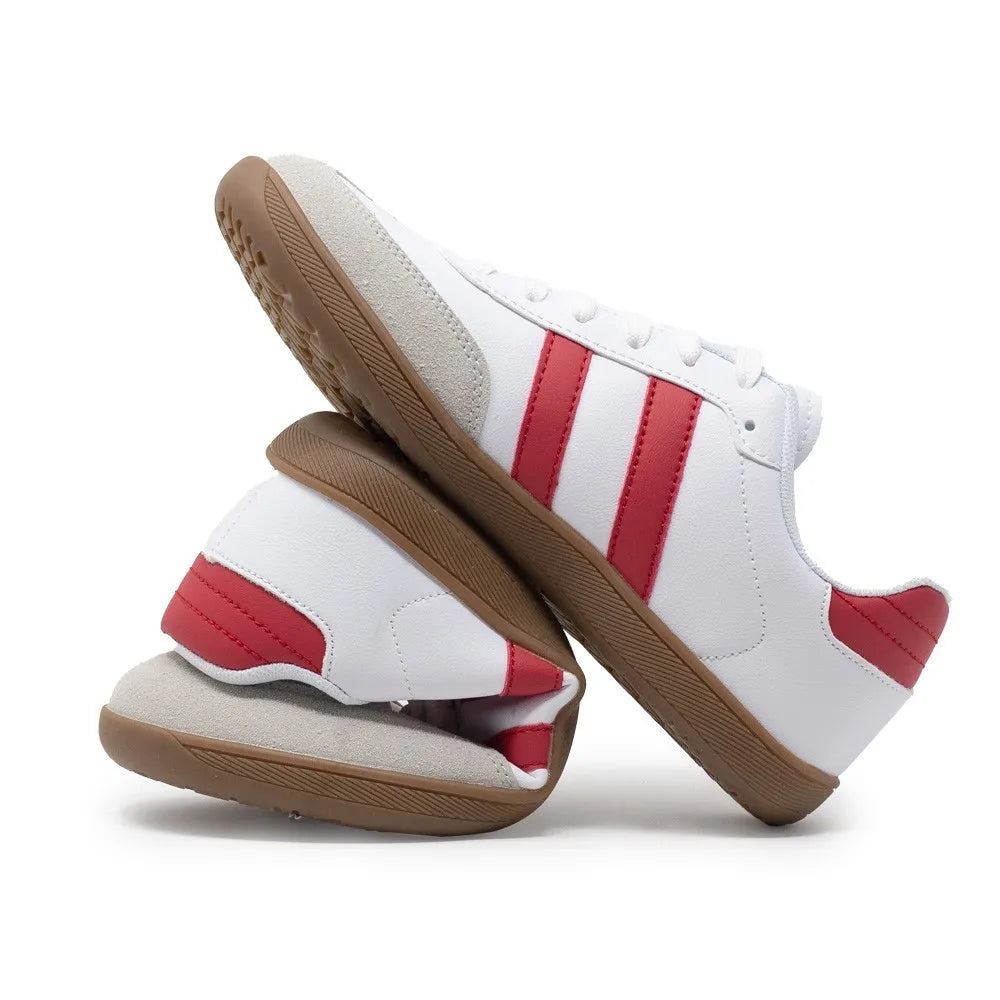 Tina kiz women's sports shoes 7-1227wh/red sports barefoot white/red 36414 25v